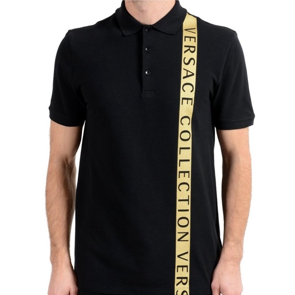Versace Other - Versace Collection Men's Short Sleeve Polo Shirt M